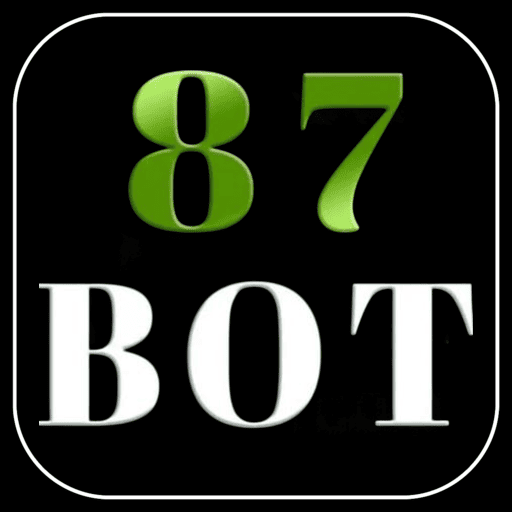 Imagem promocional da 87BOT mostrando a plataforma e suas vantagens